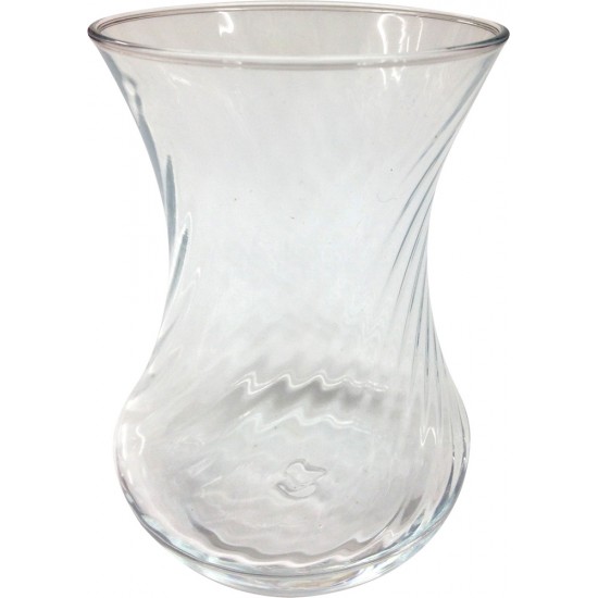 Pasabahce 6x Slim Optical Turkish Tea Glasses 42781 SAMA FOODS ENFIELD UK