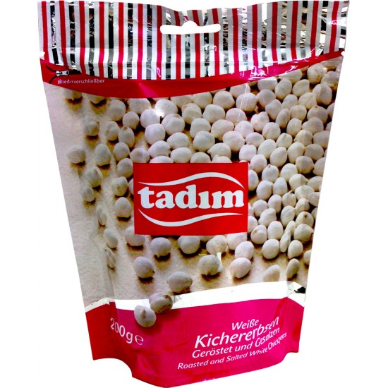 Tadim Roasted & Salted White Chickpeas 200g SAMA FOODS ENFIELD UK