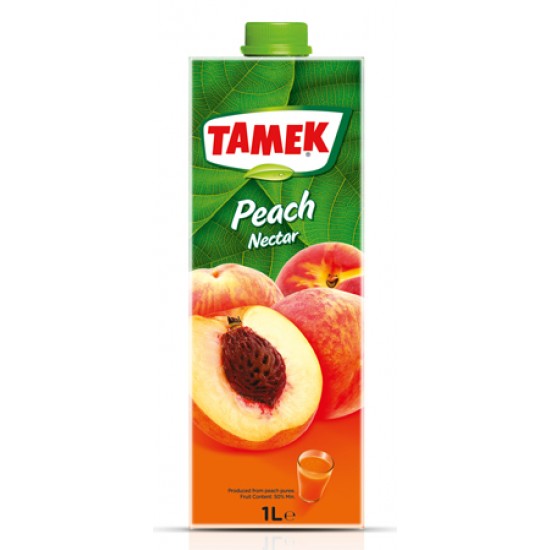 Tamek Şeftali Nektarı 1L SAMA FOODS ENFIELD UK