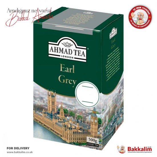 Ahmad Tea Bergamot Aromalı Çay 500 Gr SAMA FOODS ENFIELD UK