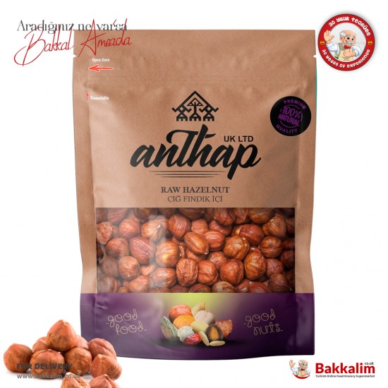 Anthap Raw Hazelnut 1000 G SAMA FOODS ENFIELD UK