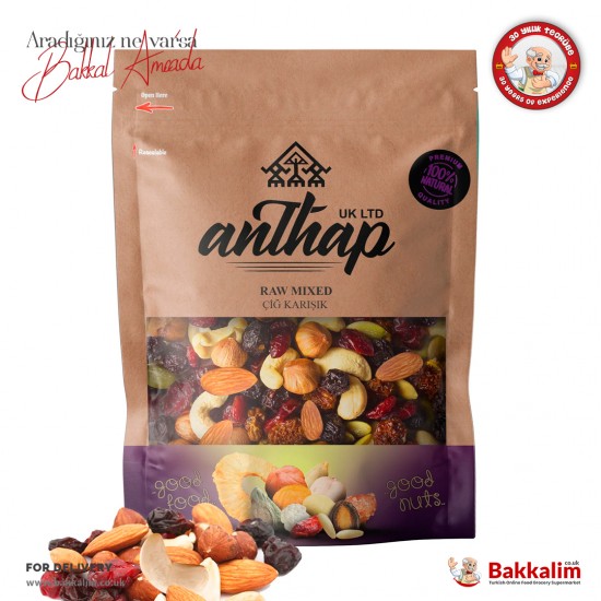 Anthap Mixed Raw Nuts 1000 G SAMA FOODS ENFIELD UK