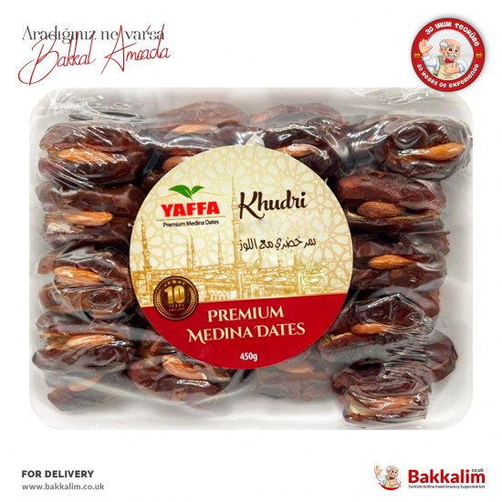 Yaffa Premium Medina Dates 450 G SAMA FOODS ENFIELD UK