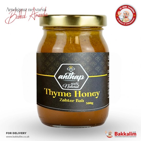 Anthap Natural Mountain Thyme Honey 500 G SAMA FOODS ENFIELD UK