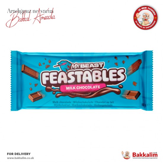 Mr Beast Feastables Sütlü Çikolata 60 Gr