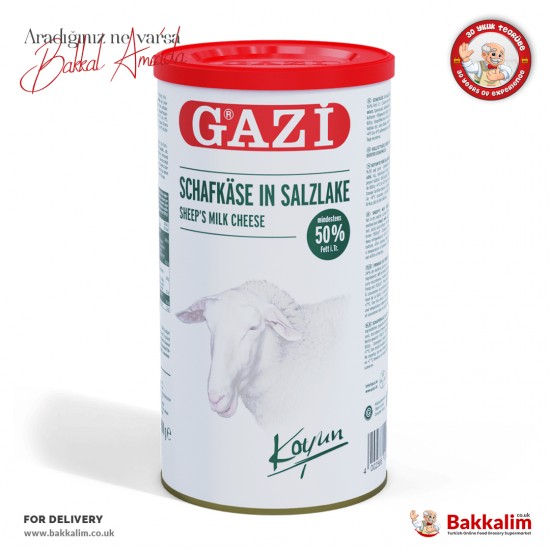 Gazi Sheeps Milk White Cheese Min %50 Fat N800 G SAMA FOODS ENFIELD UK