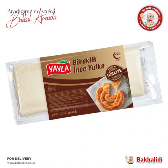 Yayla Thin Pastry Sheets For Borek 700 G