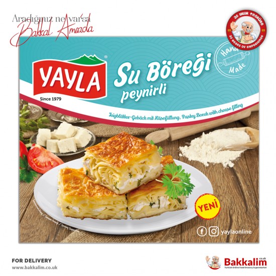Yayla Pastry Borek With Cheese Filling 700 G SAMA FOODS ENFIELD UK