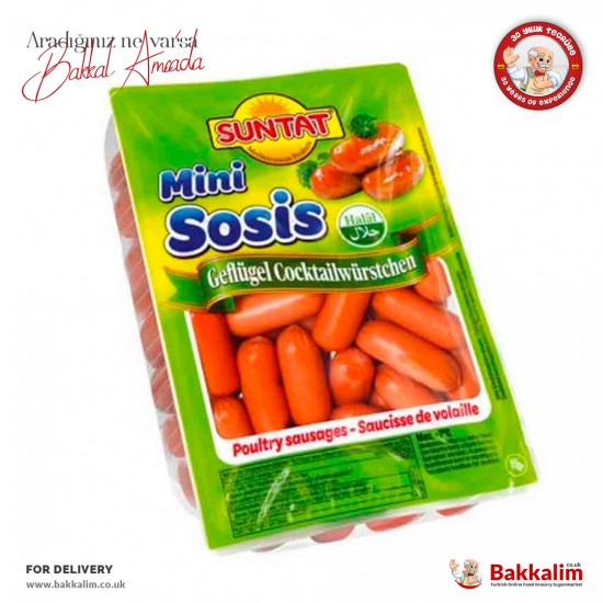 Suntat Halal Mini Sausage 400 G SAMA FOODS ENFIELD UK