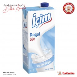Icim Semi Fatty Whole Milk %1.5 Fat 1000 ml