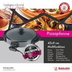 Kaya Mutfak 42x9 cm Pizza Pan Multi Functional EPP-40