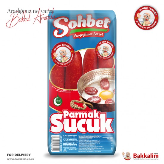 Sohbet Finger Garlic Sausage 200 G SAMA FOODS ENFIELD UK