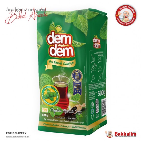 Dem Dem Mint Ceylon Pure Tea 500 G SAMA FOODS ENFIELD UK