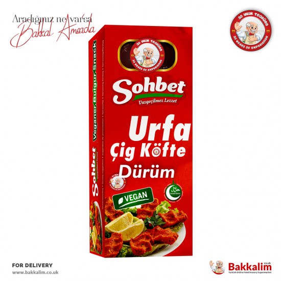 Sohbet Urfa Çiğköfte Dürüm 180 Gr SAMA FOODS ENFIELD UK