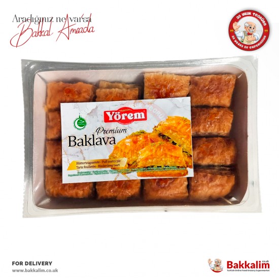 Yörem Taze Antep Fıstıklı Baklava 600 Gr