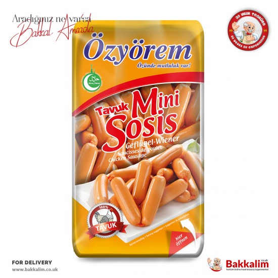 Özyorem Tavuk Mini Sosis 400 Gr SAMA FOODS ENFIELD UK