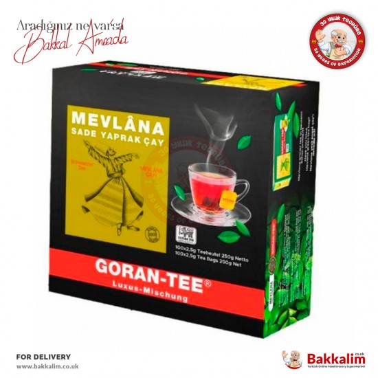 Mevlana Goran Tee 100 Adet Sallama Çay 200 Gr