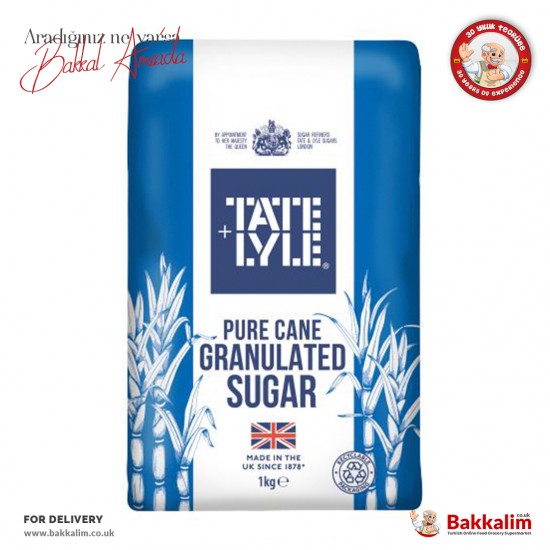 Tata Lyle Pure Cane Granulated Sugar 1000 G SAMA FOODS ENFIELD UK