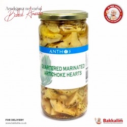 Anthos Quartered Marinated Artichoke Hearts 680 G