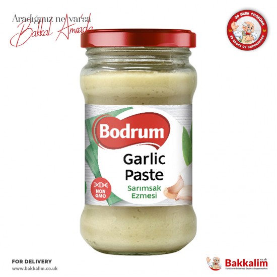 Bodrum Garlic Paste 283 G SAMA FOODS ENFIELD UK