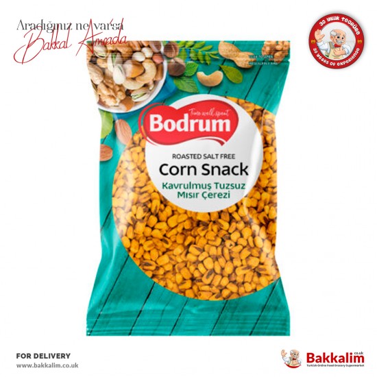 Bodrum Corn Snack Roasted Unsalted 600 G SAMA FOODS ENFIELD UK