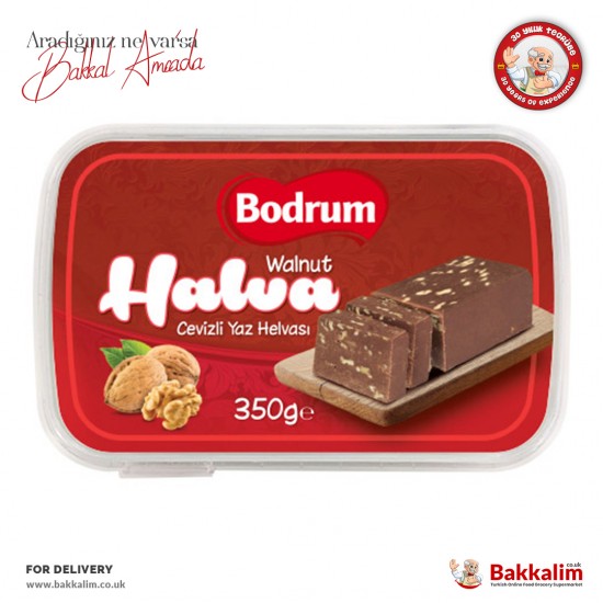 Bodrum Summer Walnut Halva 350 G SAMA FOODS ENFIELD UK