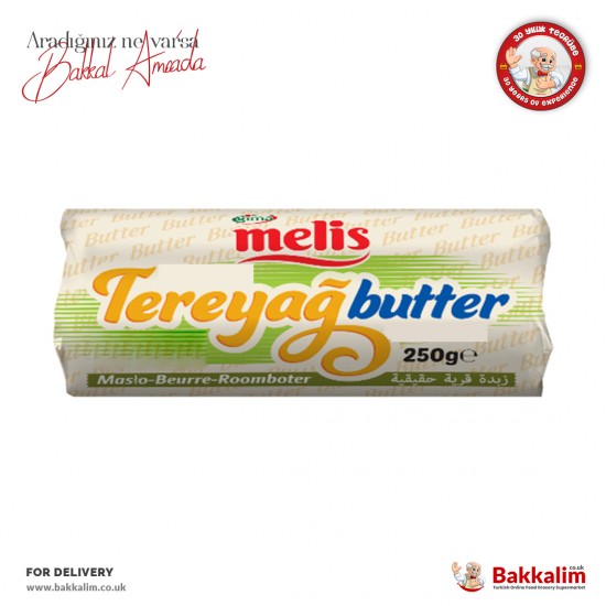 Melis Butter Unsalted 250 G SAMA FOODS ENFIELD UK