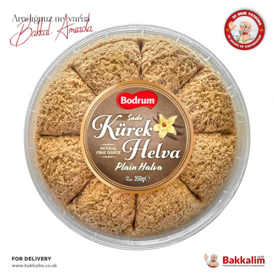 Bodrum Plain Kurek Halva 350 G SAMA FOODS ENFIELD UK