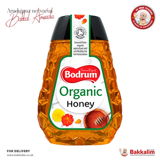 Bodrum Organic Honey Squeeze 250 G SAMA FOODS ENFIELD UK