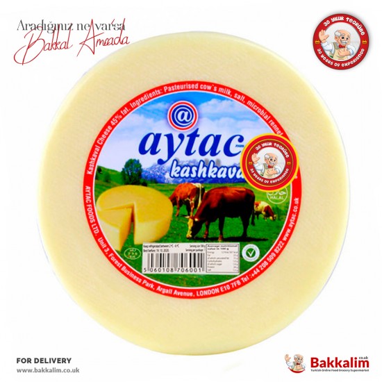 Aytac 350 G Kashkaval Cheese SAMA FOODS ENFIELD UK