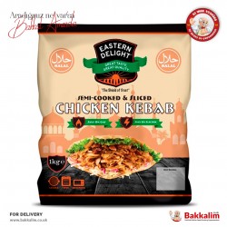 Eastern Delight Chicken Kebab Semi-Cooked & Sliced 1000 G