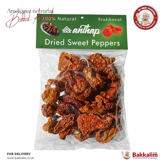 Anthap Dried Sweet Peppers %100 Natural 23 - 25 Pcs