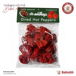 Anthap Dried Hot Peppers %100 Natural 23 - 25 Pcs