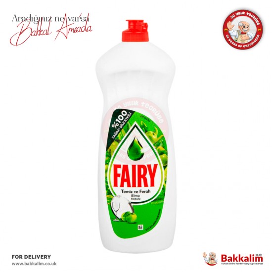 Fairy Apple Scented Liquid Dishwashing Detergent 650 Ml