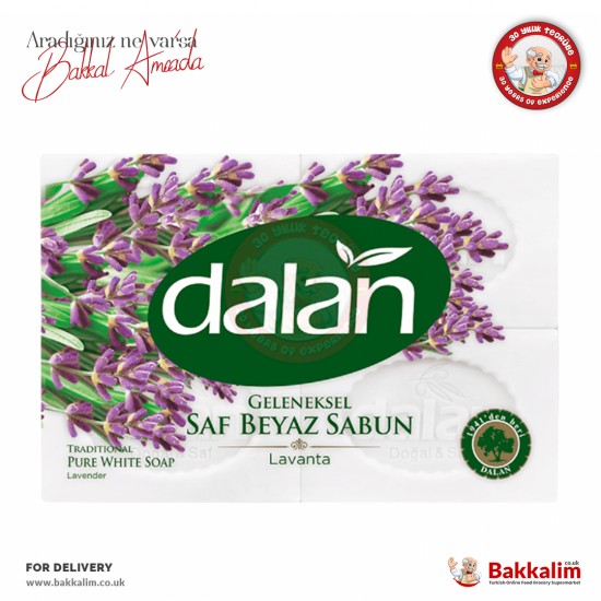 Dalan Traditional Pure White Soap Lavender 4 Pcs 500 G