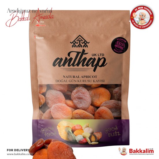 Anthap Natural Sun-Dried Apricot 1000 G SAMA FOODS ENFIELD UK