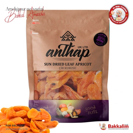 Anthap Sun-Dried Leaf Apricot 500 G SAMA FOODS ENFIELD UK