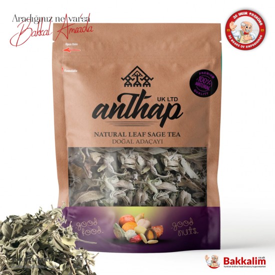 Anthap Natural Loose Sage Tea 50 G SAMA FOODS ENFIELD UK