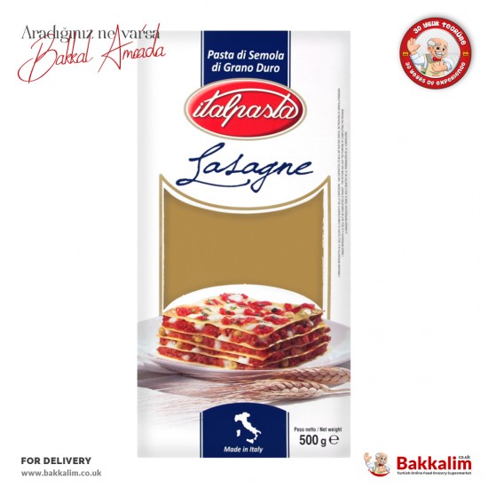 Italpasta Lasagne 500 G SAMA FOODS ENFIELD UK