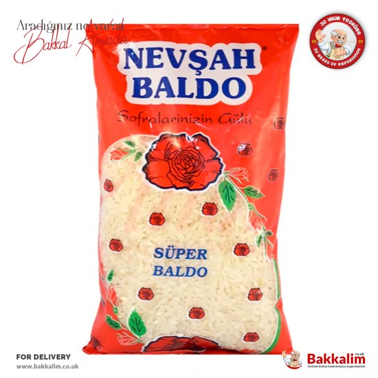 Nevşah Baldo Süper Baldo Pirinç 2500 Gr SAMA FOODS ENFIELD UK