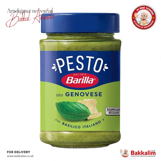 Barilla Pesto Fesleğenli Makarna Sosu 400 Gr SAMA FOODS ENFIELD UK