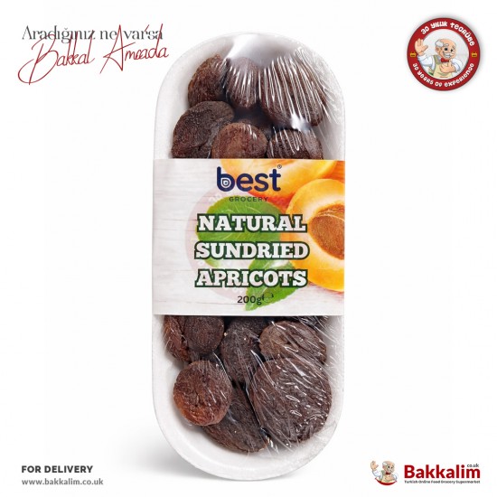 Best Farm Doğal Günkurusu Kayısı 200 Gr