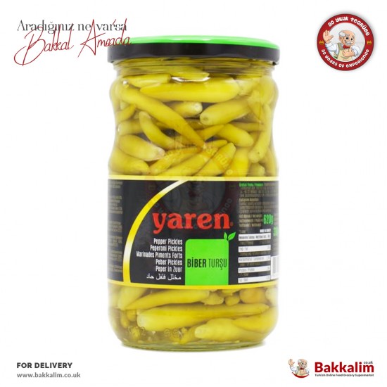 Yaren Tatlı Biber Turşusu 1700 Gr