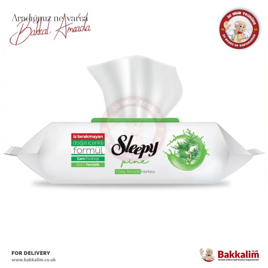 Sleepy Pine Freshness Surface Cleaning Wipes 100 Sheets