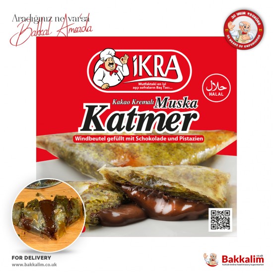 İkra Kakao Kremalı Muska Katmer 200 Gr SAMA FOODS ENFIELD UK