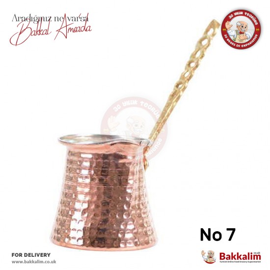 Bakır Türk Kahve Cezvesi No 7 Bakır Türk Kahve Cezvesi No 7