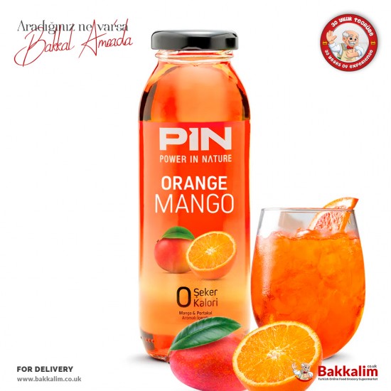 Pin Orange Mango Tea 250 ml SAMA FOODS ENFIELD UK