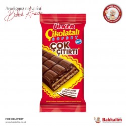 Ulker Cok Cıtırtı Milk Chocolate Coated Hazelnut Cream Wafer 100 G