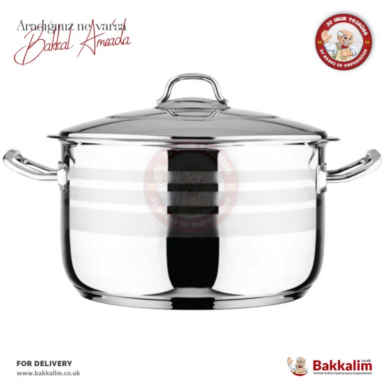 Vossa Mutfak 32 Cm Deep Cooking Pot