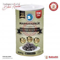 Marmarabirlik Premium 2XL Natural Black Olives N1260 G